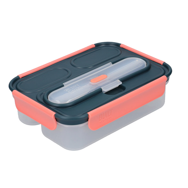 1.05L Lunch/Snack Bento Box with Cutlery
