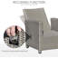 Hulme 2 Seater Rattan Conversation Set