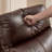 34.65'' W Contemporary Premium Top-Grain Leather Power Reclining Chair With USB & Type-C-1210241720