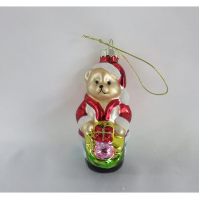 3.25'' Glass Animals Hanging Figurine Ornament