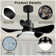 28' Ceiling Fans With Lights And Remote/APP Control, Low Profile Ceiling Fans With 5 Reversible Blades 3 Colours Dimmable 6 Speeds Ceiling Fan For Bedroom Kitchen