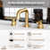 Widespread 2-handle Bathroom Faucet with Drain Assembly
