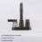 Bathroom faucet with 360 degree turn spout-110825963