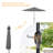 Vayle 9' Solid Color Market Umbrella-28576710