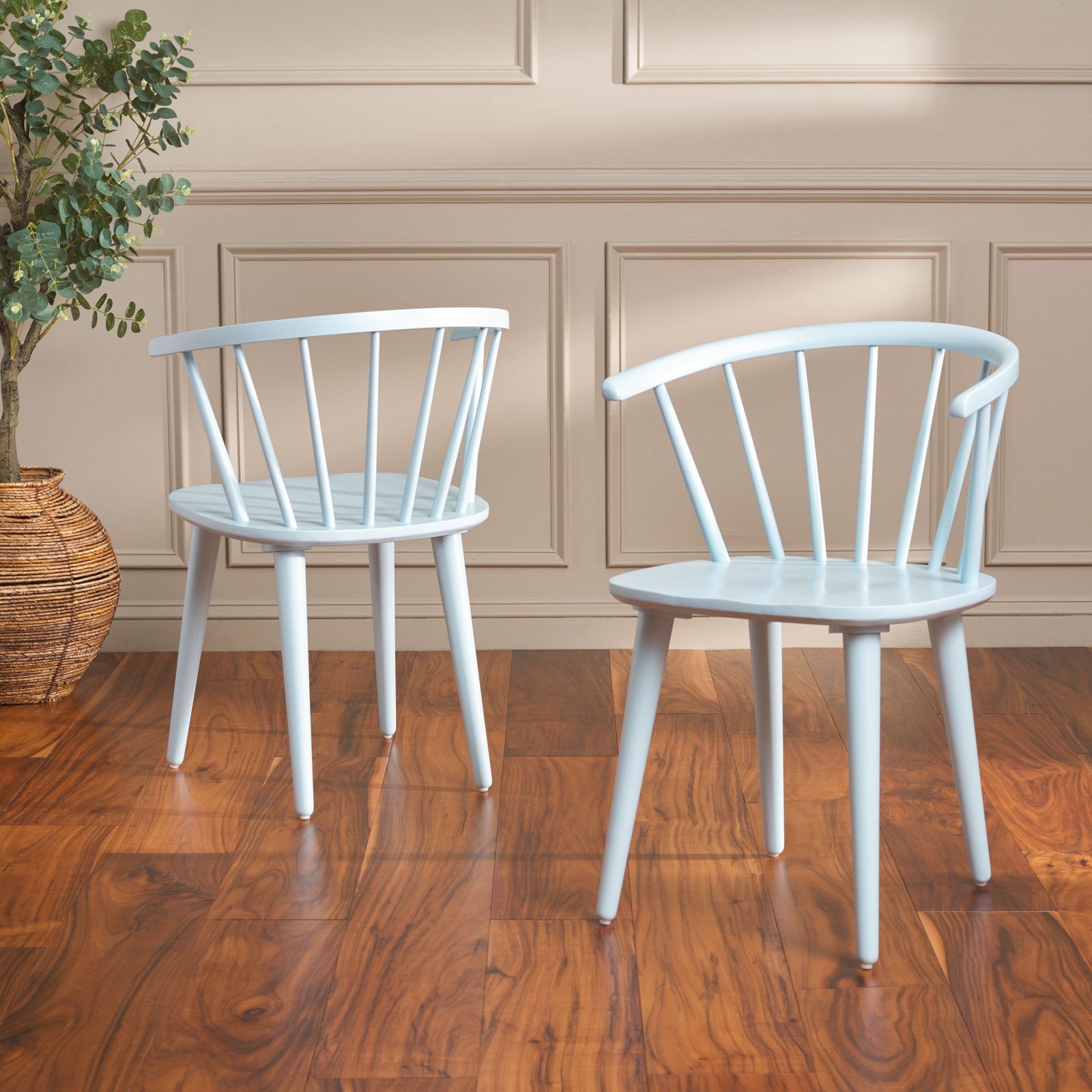 Sheffield Dining Chair, Pale Blue
