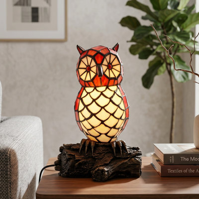 Lampe de table Tiffany Style Owl