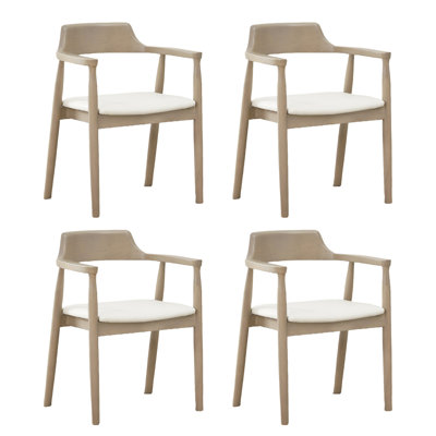 Chaise de salle à manger en bois massif