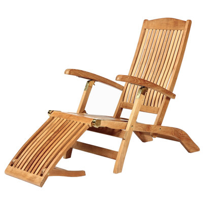 Colorado Teak Steamer Chair Lounger