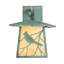 Rustic Lodge 1 - Light Armed Sconce