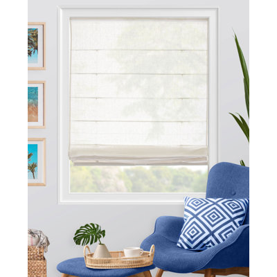 Semi Sheer Roman Shade