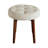 Elle Decor Penelope Round Tufted Stool-24099447