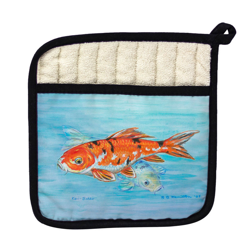 Cuisinier poignée koi intérieure betsy drake