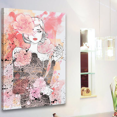 " Floral Girl " by Loretta So