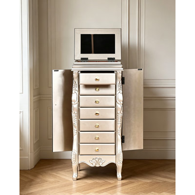 Armoire à bijoux à 7 tiroirs American Country