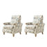 Adamsville Farmhouse Polyester Manual Recliner