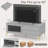 Modern Tv Stand For 55" Tvs With Drop Down Door Cabinet 2 Storage Drawers