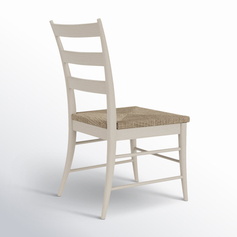 Shannen Solid Wood Ladder Back Side Chair