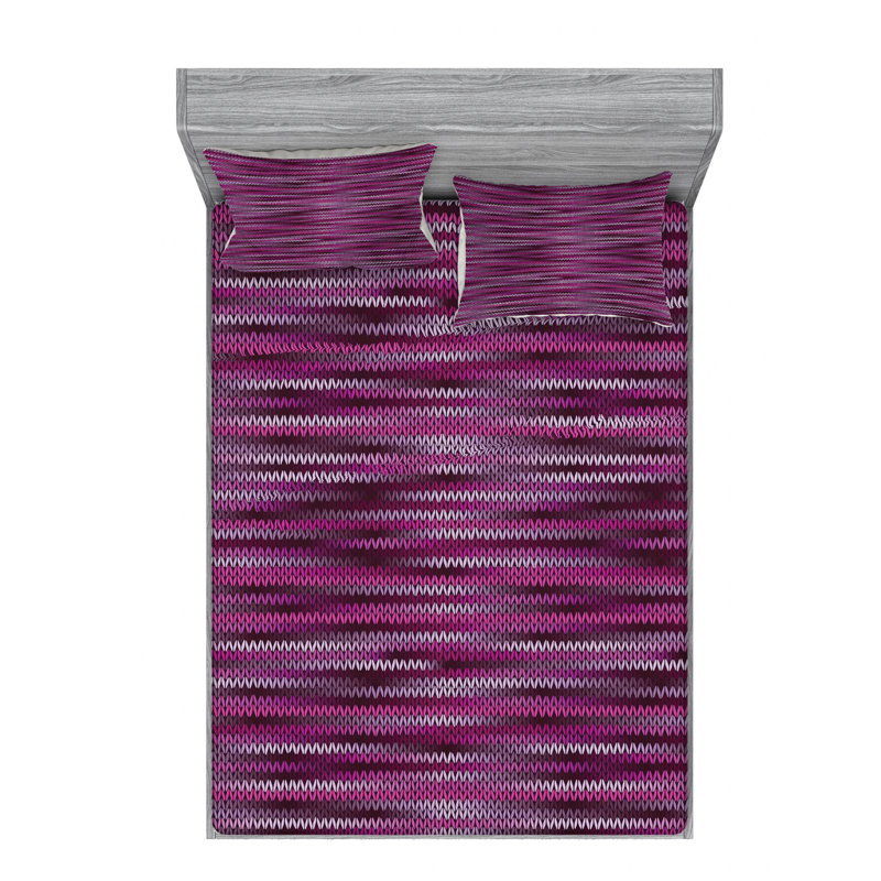 Microfiber Ikat Sheet Set