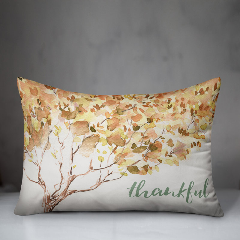  Coussin «Thankful Fall Tree»