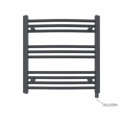 Cleavie Prefilled Curved Towel Rail Heated Towel Rails