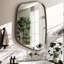 Decorative Asymmetrical Deep Metal Framed Mirror-903618555-903618559