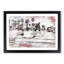 Tricks with the Skateboard in Abstract - Picture Frame Painting Print-55765008-55765009