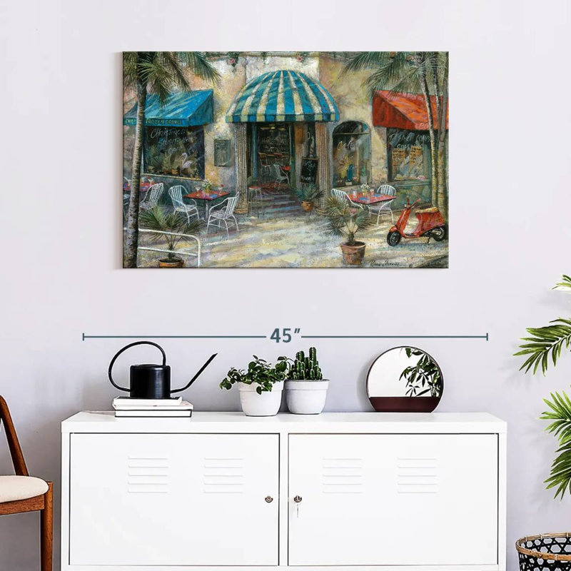 Lilie Christine's South Beach Cafe, 24" H x 36" W