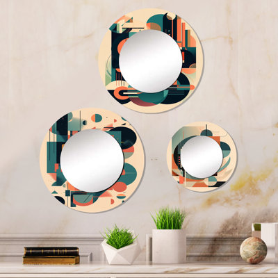 Diko Metal Round Mirror