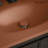 Lisse Concrete Bathroom Sink Non-Overflow Pop Up Drain -112453264