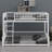 Floor Bunk Bed Frame With Ladder And Safety Guardrails-117529868-117529867