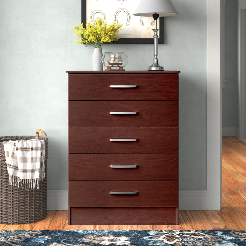 31.5'' W 5 - Drawer Dresser, Mahogany