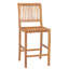 Elijah Outdoor Teak Bar Stool