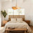 20.7'' Bamboo Woven Pendant Light, Japandi Handwoven Shade, Boho Coastal Natural Hanging Light