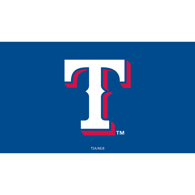 Tapis en polyester Texas Rangers 16 po x 28 po