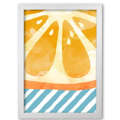 Orange Abstract - Print