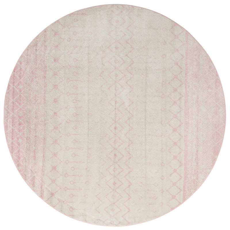 Bradley-Joe Abstract Indoor Rug, Round 10'