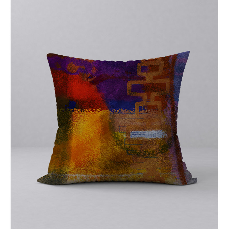 Housse de coussin et insert de coussin carré Peak Spice, 24 po x 24 po