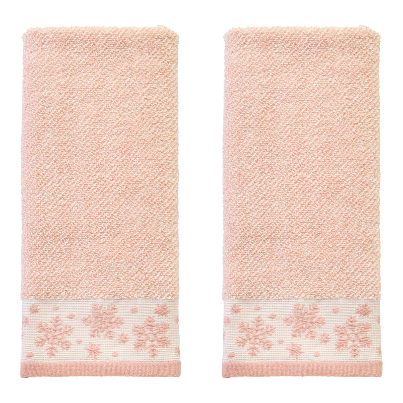 Heather Snowflake Jacq Hand-Blsh, Blush