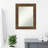Daleisha Wood Flat Wall Mirror
