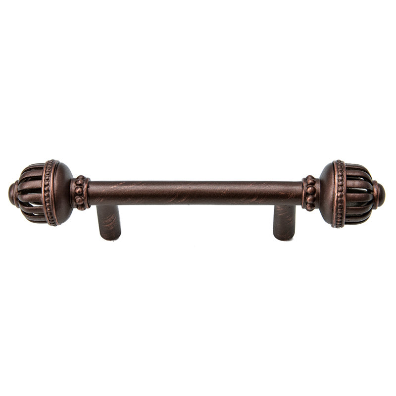 Cricket Cage large 4 inches c.c. pull in Platinum, 3", Oil Rubbed Bronze