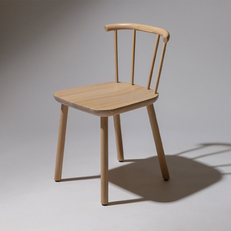 Studio Solid Wood Dining Chair, Oak Nature