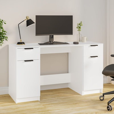 Kulan Solid Wood Writing Desk