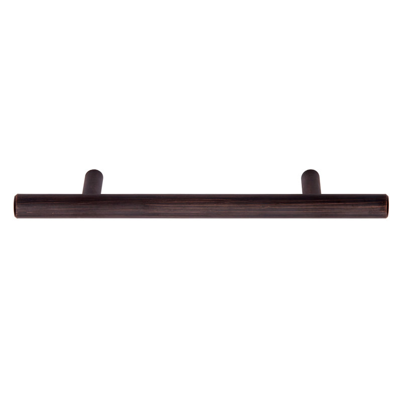 Oil Rubbed Bronze Bar Cabinet Pulls with Mounting Hardware, 10-Pack