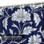 Rideau de douche sans couture à motif floral oriental chinois avec 12 crochets-127351745