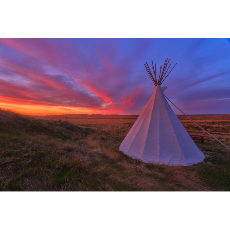 Boccard " Glory Of Tipi ", 12" H x 18" W x 1.25" D
