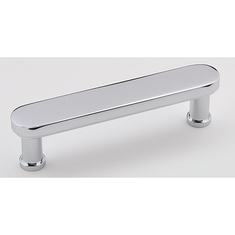 Moderne Bar / Handle Pull, 3", Polished Chrome