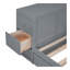 Lit de jour simple avec accoudoirs de rangement, lit gigogne et station de charge-1992196180