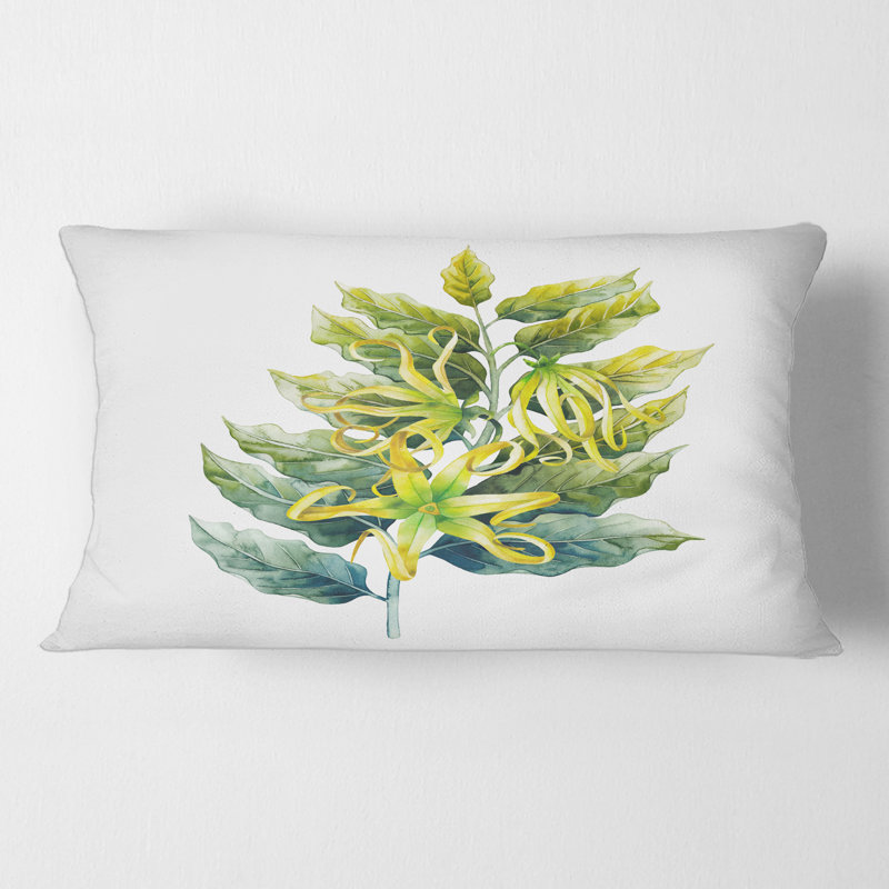 Floral Throw Pillow
