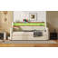 Upholstered Daybed With Trundle And Charging Station-187175518
