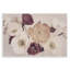 Plaque murale Open Blooms Maroon Florals, design par Sissi et Seb-1137235389